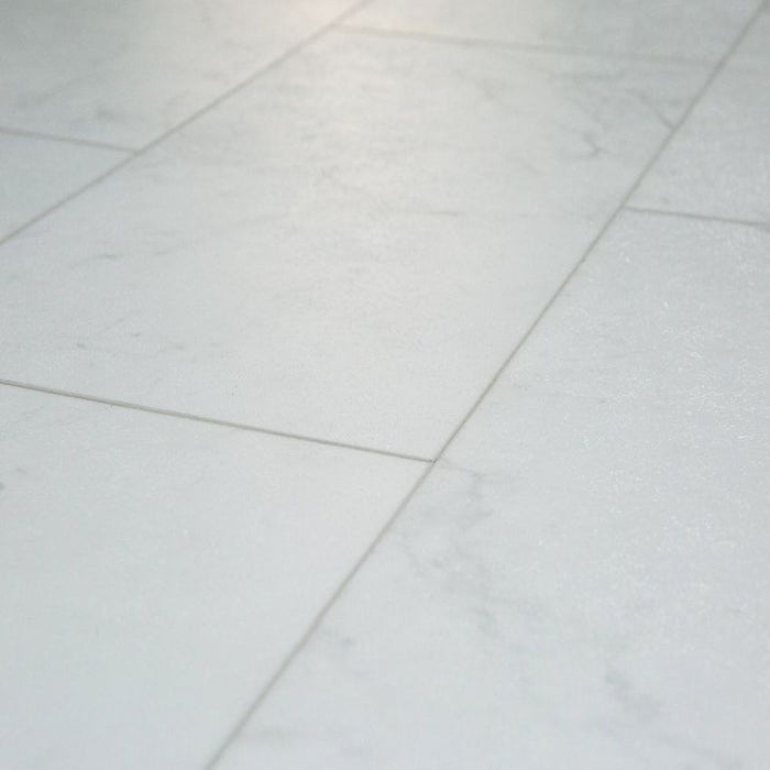 COREtec - Plus Tile - VV872 - Bianco Marble - Vinyl Tile Flooring