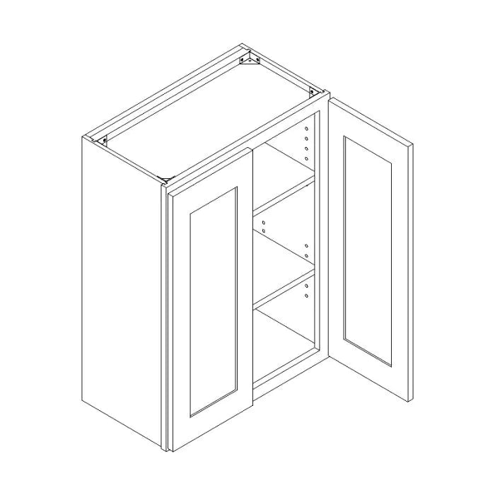 Kitchen Cabinet - Wall Cabinet Finished Exterior Skins: Left TSG-W2436 [TSG900092-51973]