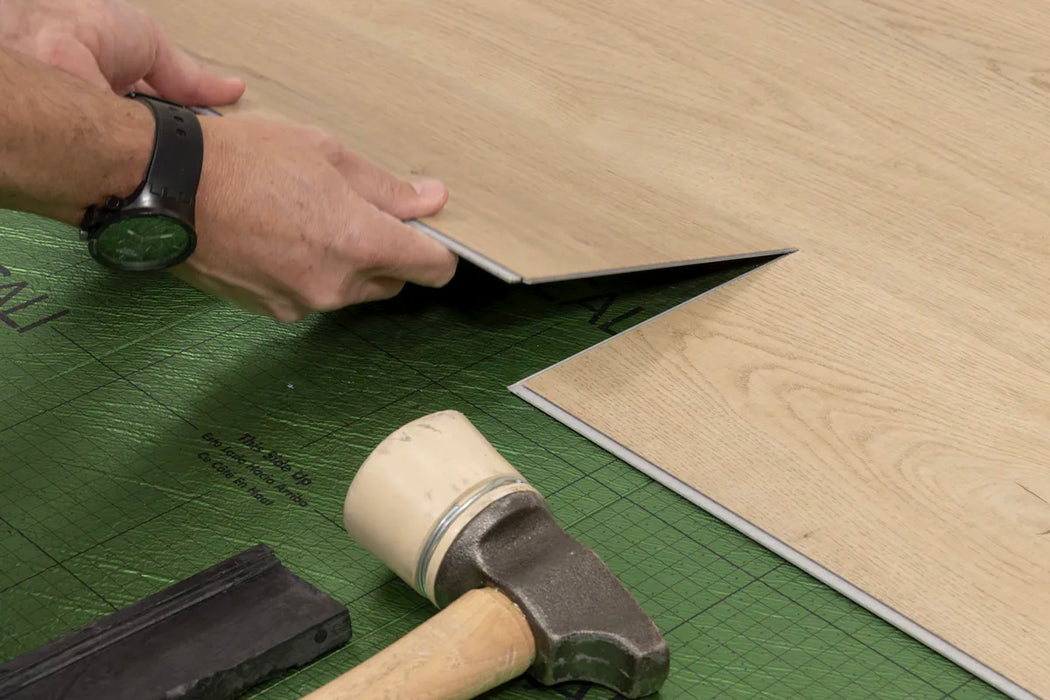 CALI Vinyl - Builder's Choice - Turning Tide - Floor Planks