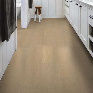 Shaw Endura Plus Oceanfront White Click Vinyl Plank Flooring with Attached Pad