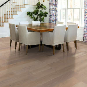 Shaw Exquisite Champagne Oak Click Vinyl Flooring with Attached Pad