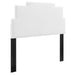 Full/Queen Kasia Performance Velvet Headboard White Cleveland Home Outlet (OH) - Furniture Store in Middleburg Heights Serving Cleveland, Strongsville, and Online
