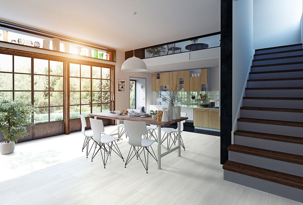 MSI - Trecento - White Ocean - Floor Planks