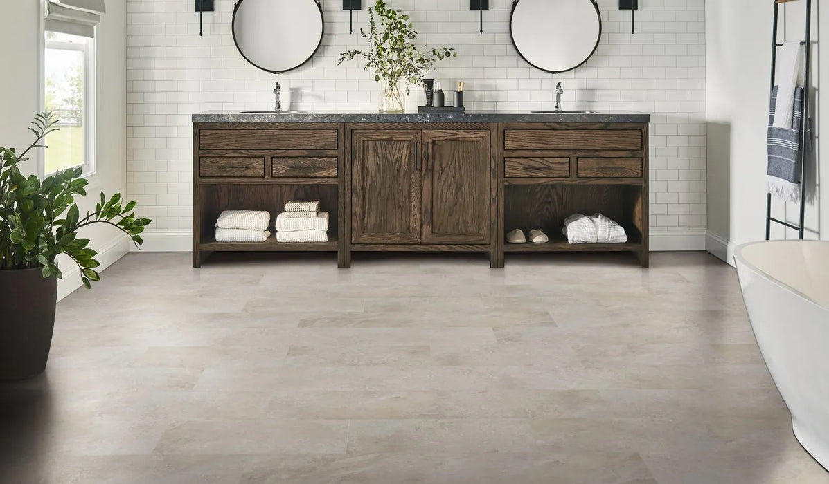 Mannington - Adura Flex - Athena - Maiden's Veil - Vinyl Floor Tiles (Square)