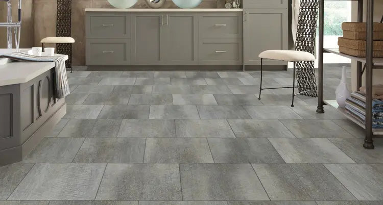 Mannington - Adura Flex - Pasadena - Sediment - Vinyl Floor Tiles (Square)