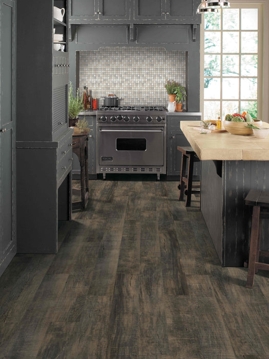 Mohawk - SolidTech Select - Discovery Ridge - Baywood Brown - Vinyl Floor Planks