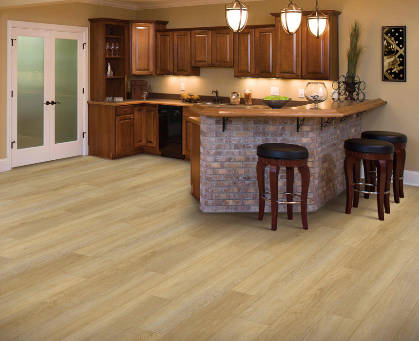 Mohawk - SolidTech Select - Discovery Ridge - Coffee House Tan - Vinyl Floor Planks