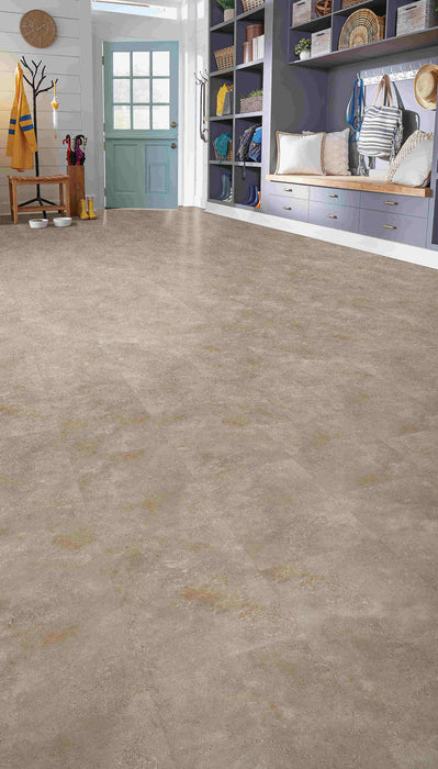 Mohawk - SolidTech Select - Brooklyn Basin - Shale - Vinyl Floor Tiles