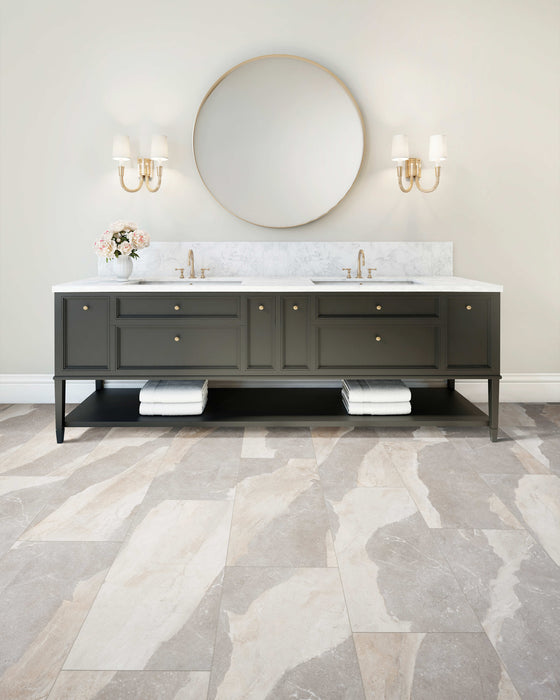 Mohawk - SolidTech Select - Wanderers Loop - Stone Grey - Vinyl Floor Tiles
