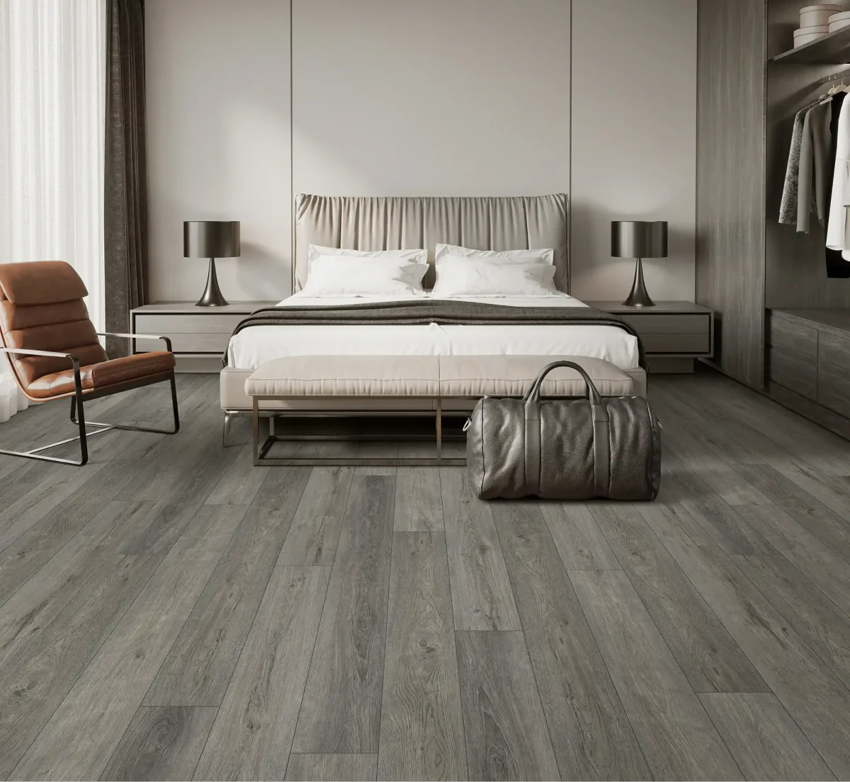 ファナティック155cm&ユニオン IFC - Canyon Signature Plus - Nantahala Hickory - Floor Planks