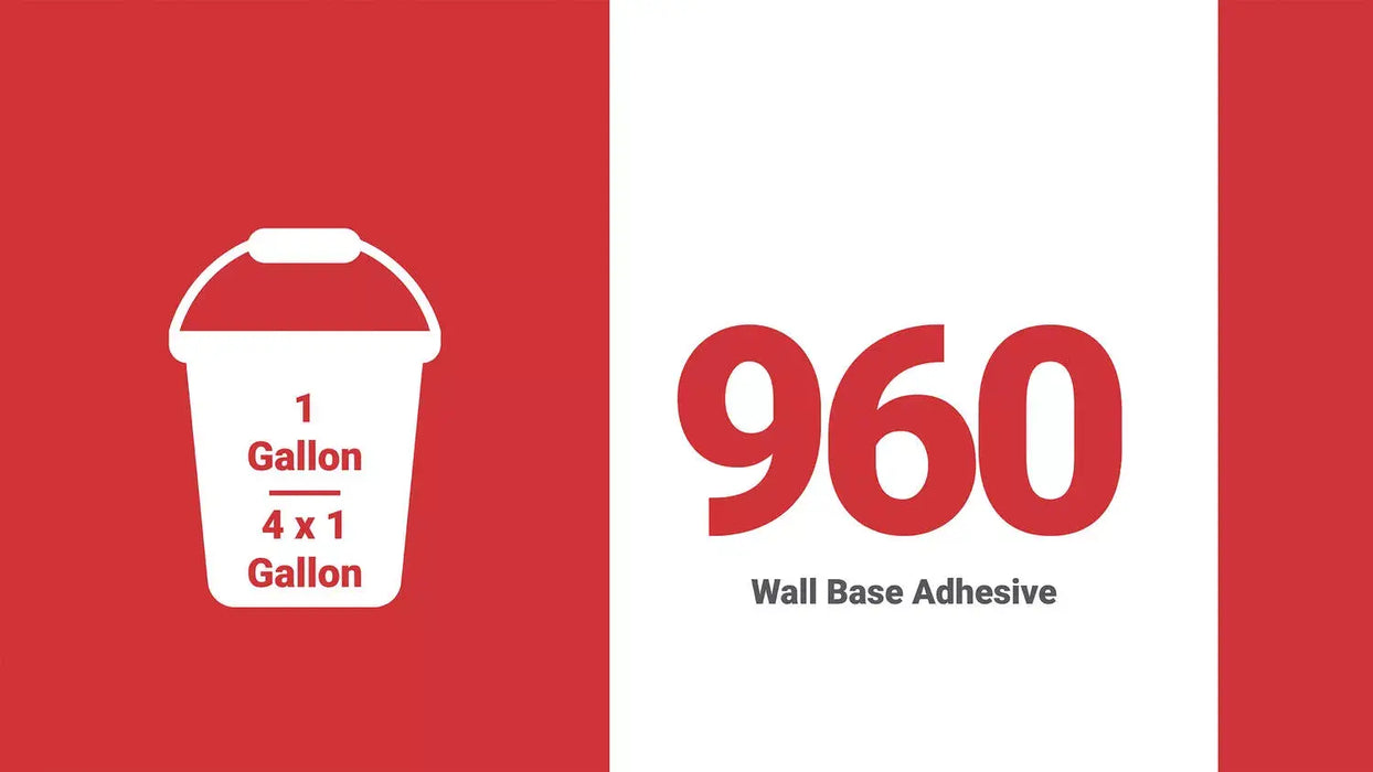 960 wall Base Acrylic Adhesive Serial# 1