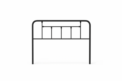 KING eLuxury Baldwin Metal Headboard Black Cleveland Home Outlet (OH) - Furniture Store in Middleburg Heights Serving Cleveland, Strongsville, and Online