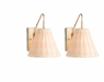 Set Of 2 Rattan Sconces Cleveland Home Outlet (OH) - Furniture Store in Middleburg Heights Serving Cleveland, Strongsville, and Online