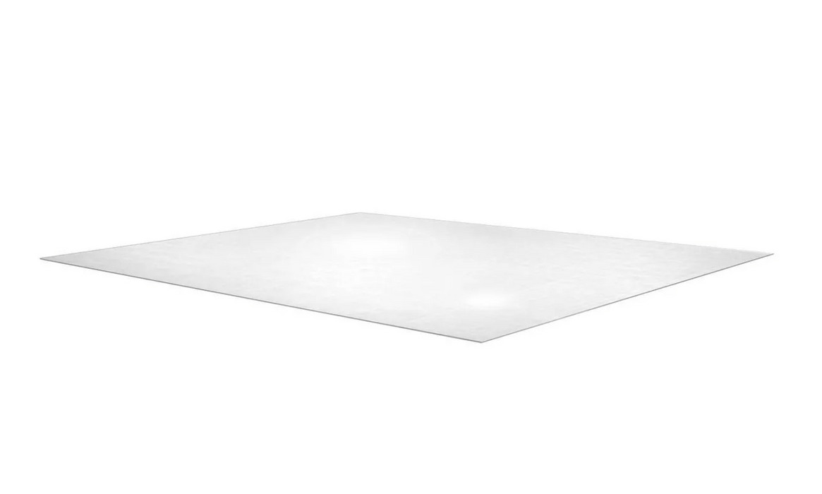 60"x60" Polycarbonate Chair Mat for Carpets Square Clear