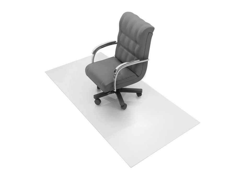 60"x60" Polycarbonate Chair Mat for Carpets Square Clear