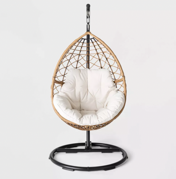Britanna Patio Hanging Egg Chair - Natural