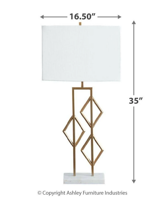 Edsel Metal Table Lamp