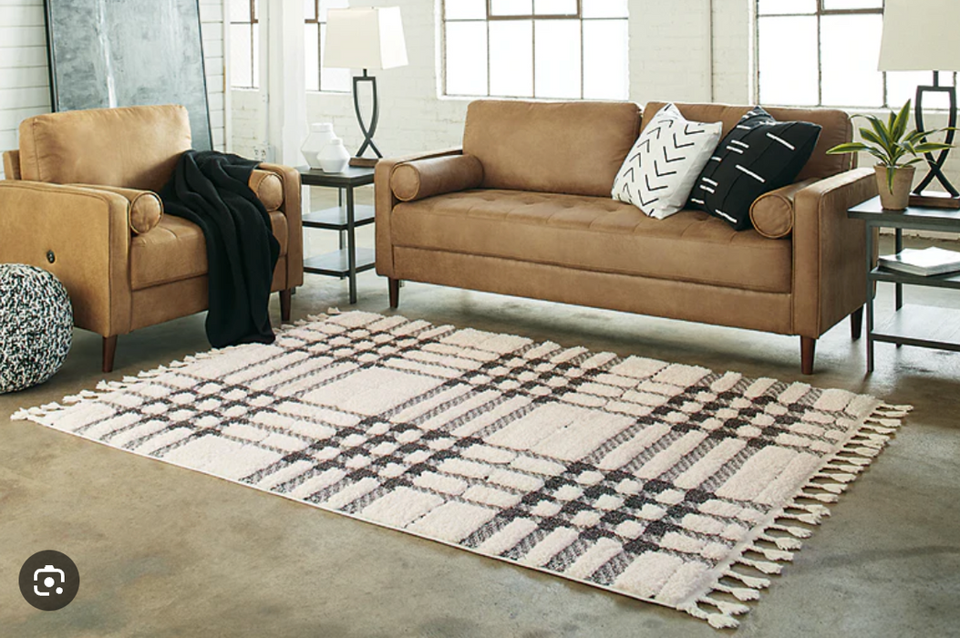 Oladon - Black / Gray / Ivory - Medium Rug