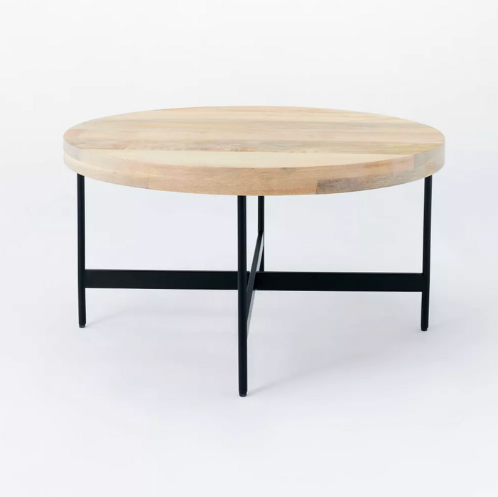 Villa Park Round Wooden Coffee Table