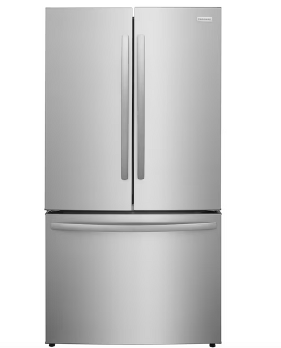 Frigidaire - 36 in 28.8 cu. ft. Standard Depth French Door Refrigerator in with Internal Water Dispenser - Stainless Steel