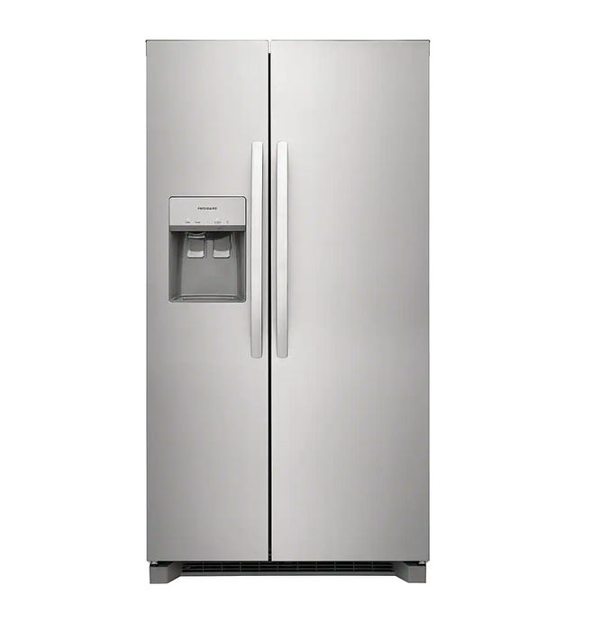 Frigidaire - 22.3 Cu. Ft. 36'' Counter Depth Side by Side Refrigerator - Stainless Steel