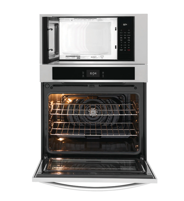 Frigidaire - 30'' Electric Microwave Combination Oven with Fan Convectionin - Stainless Steel