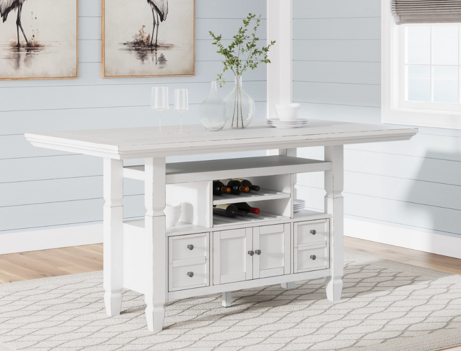 Clearance: 5pc Robbinsdale Counter Height Dining Set