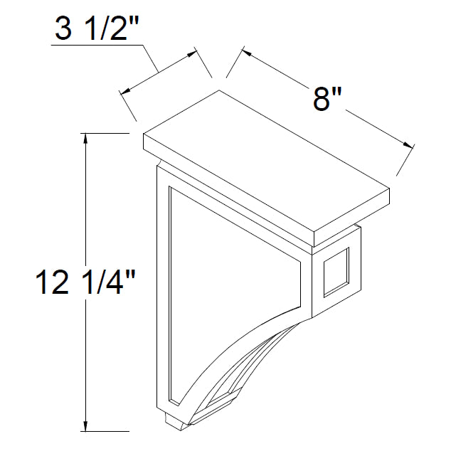 TA Cabinetry - Decorative Corbel