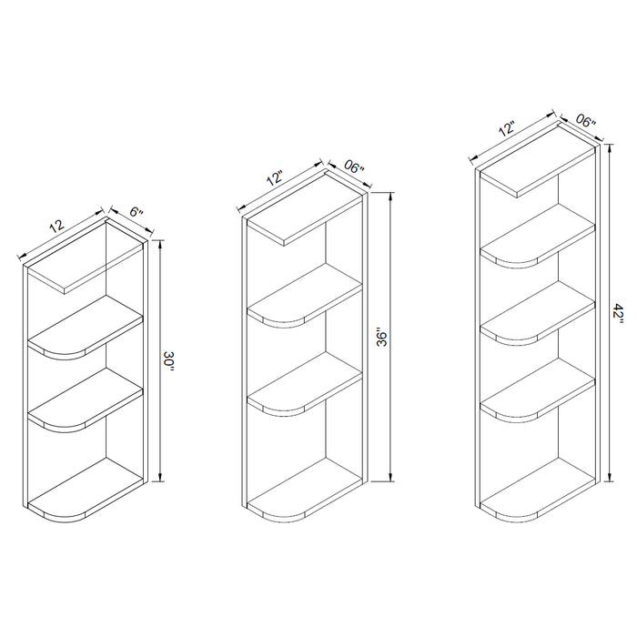 TA Cabinetry - End Shelf