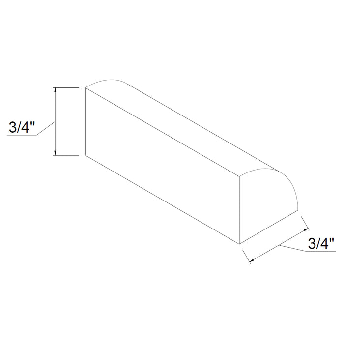TA Cabinetry - Quarter Round
