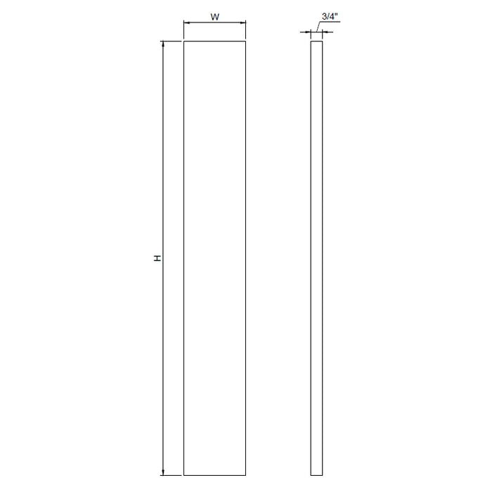 TA Cabinetry - Wall Filler and Tall Filler