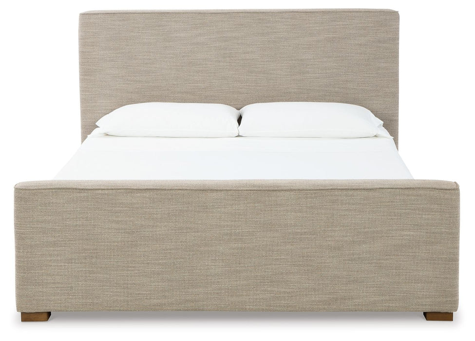 CLEARANCE Dakmore - Queen Upholstered Bed