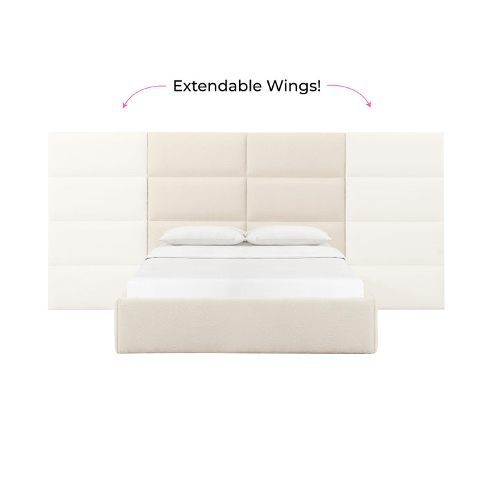 Eliana - Boucle Bed With Wings
