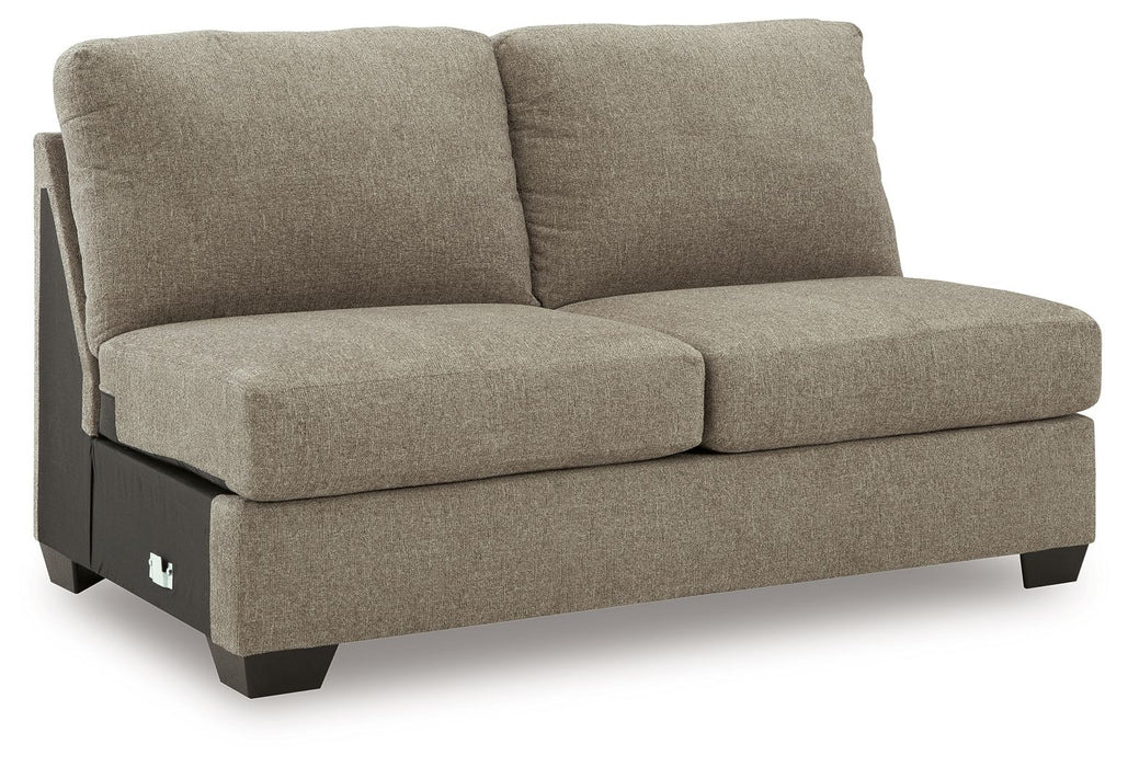 Newellen - Armless Loveseat - Beige