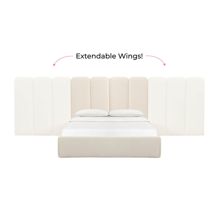 Palani - Boucle Bed With Wings