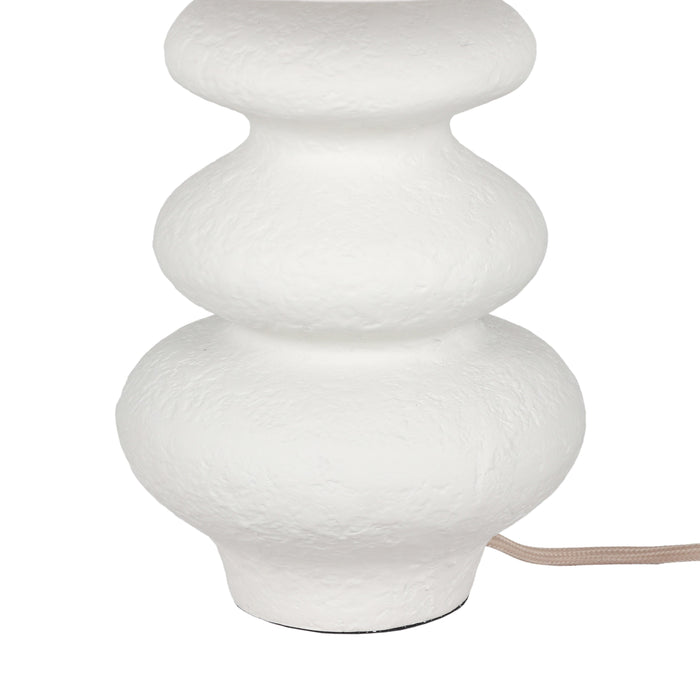 Riviera - Textured Table Lamp - Cream