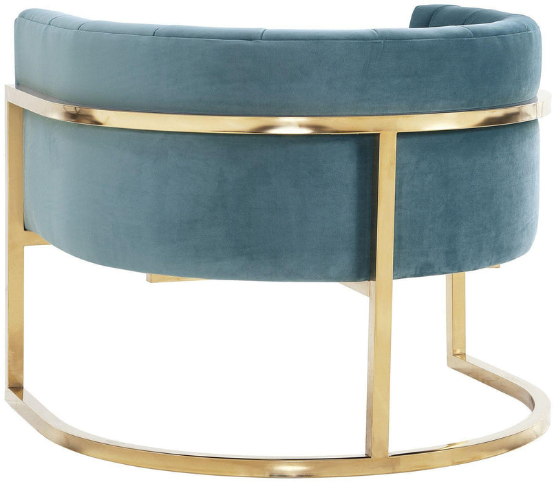 Magnolia - Chair with Gold Base