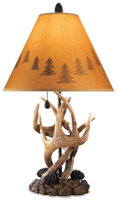 Derek - Brown - Poly Table Lamp
