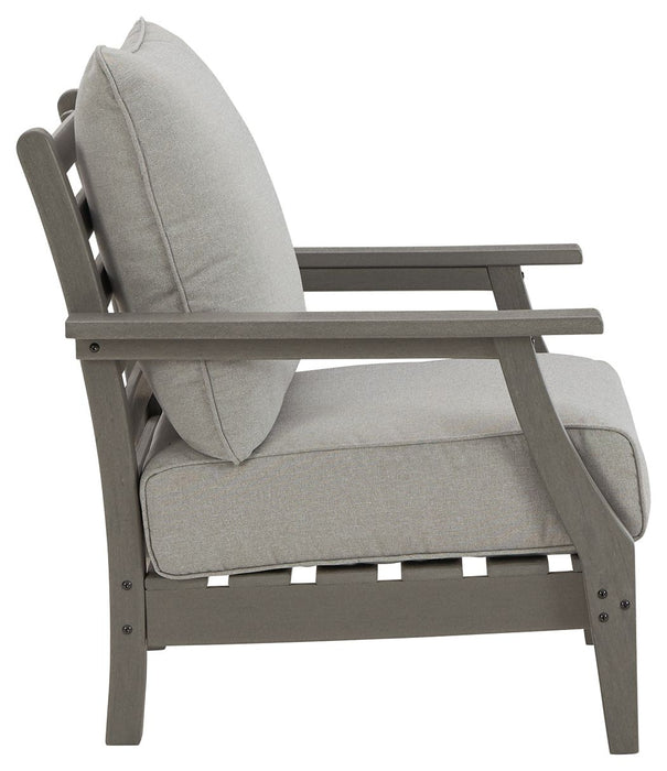 Visola - Gray - Lounge Chair w/Cushion