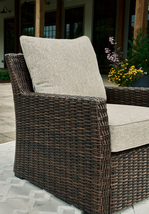 Brook Ranch - Brown - Lounge Chair With Cushion