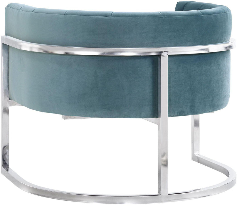 Magnolia - Chair with Silver Base