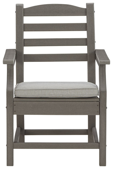 Visola - Gray - Arm Chair With Cushion