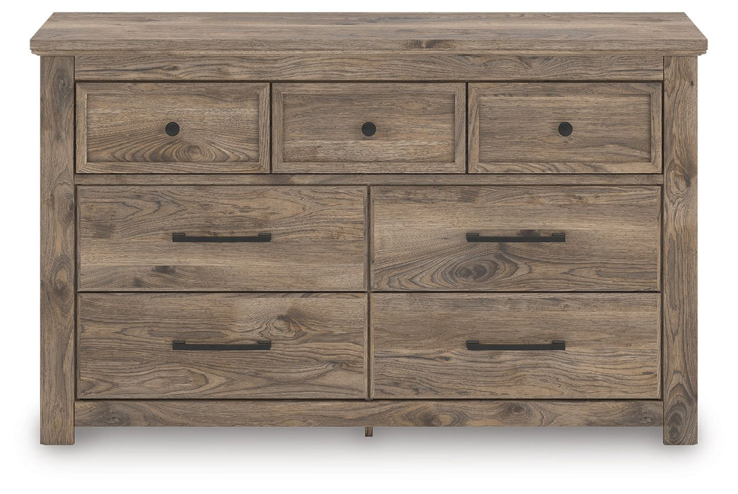 Rusticott - Seven Drawer Dresser