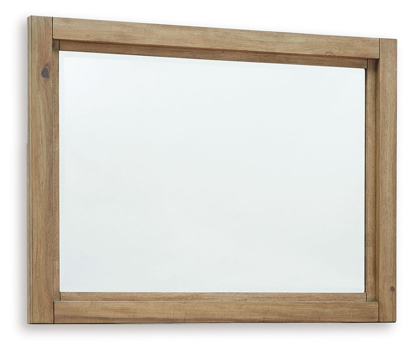 Ridgester - Bedroom Mirror - Light Brown