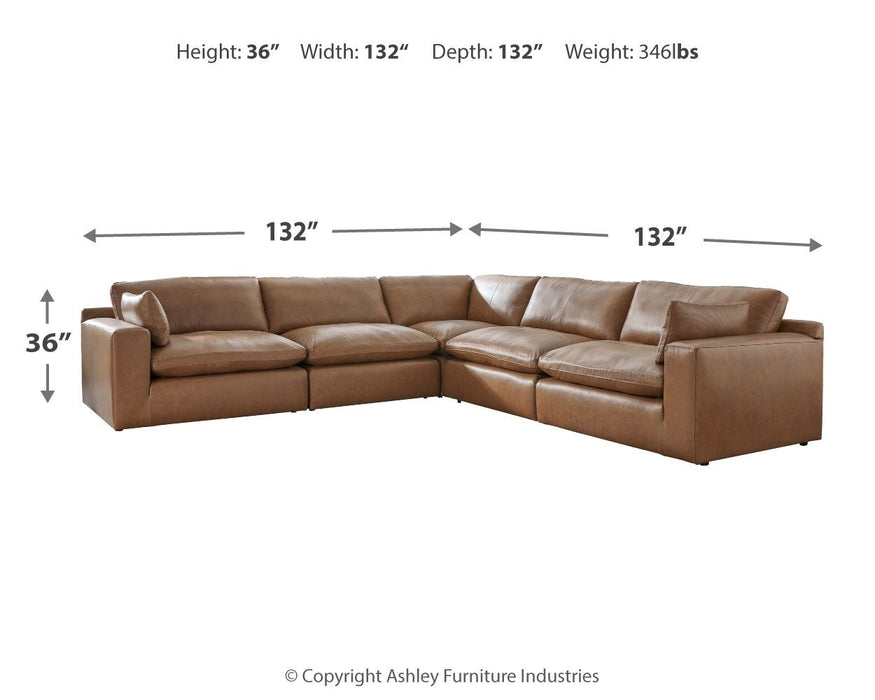 Emilia - 5 Piece Sectional
