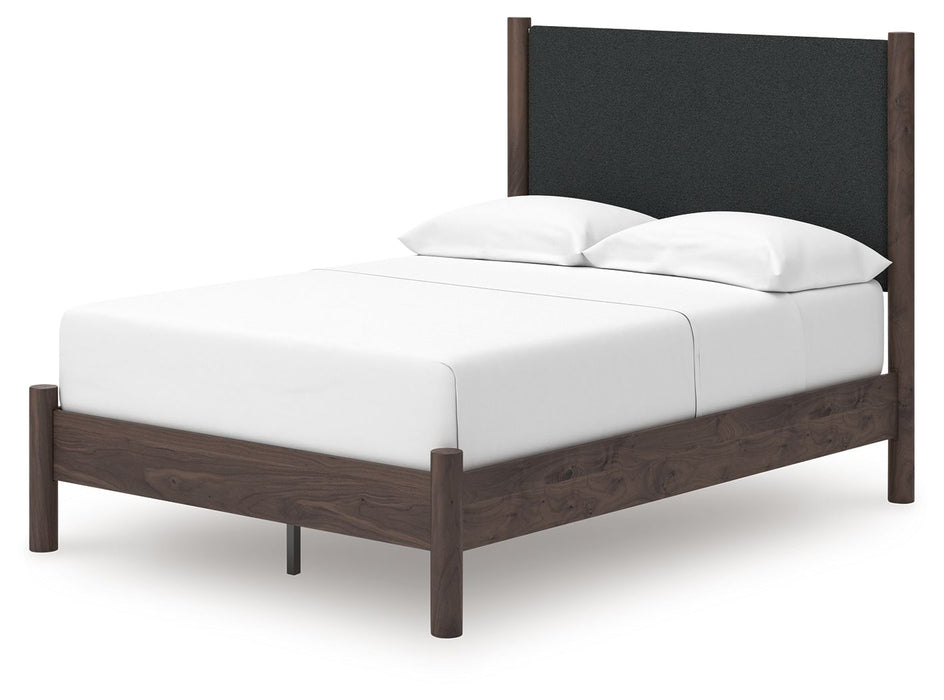 Pamytta - Upholstered Panel Platform Bed