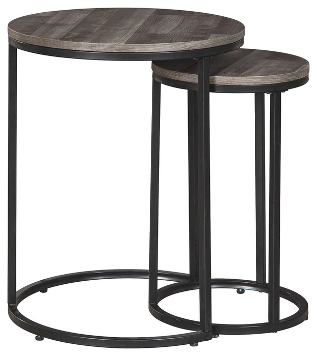 Briarsboro - Black/Gray - Accent Table Set