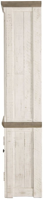 Havalance - Left Pier Cabinet - Brown / Beige