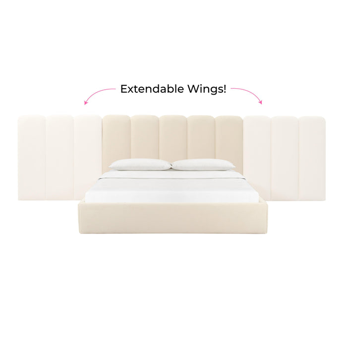Palani - Velvet Bed With Wings