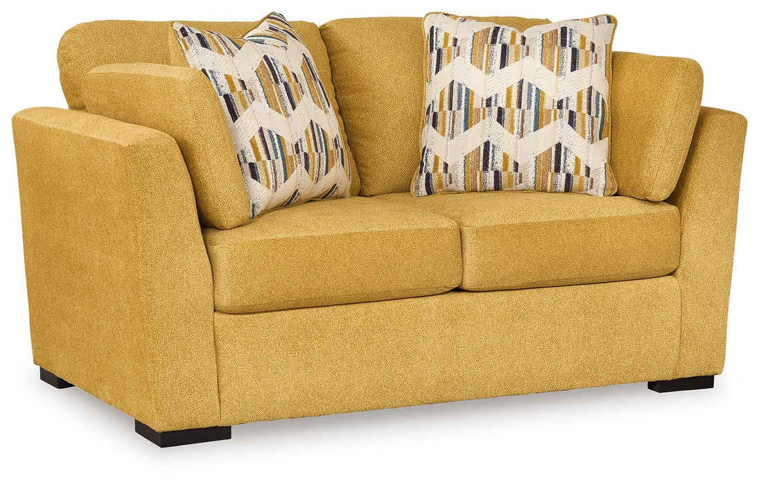 Keerwick - Loveseat - Sunflower